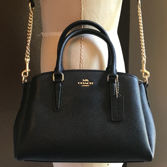 Coach Small Black Tote/Crossbody - Picture 6 of 11